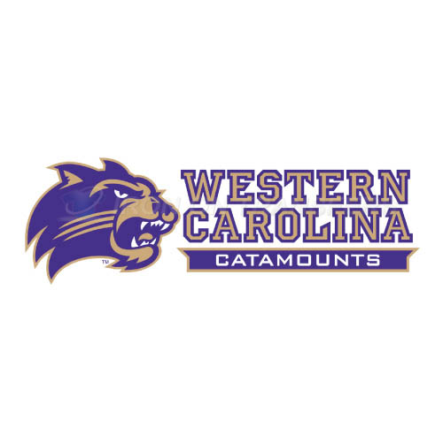 Western Carolina Catamounts Logo T-shirts Iron On Transfers N695 - Click Image to Close